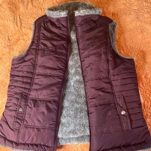 Dark Purple Lined Vest